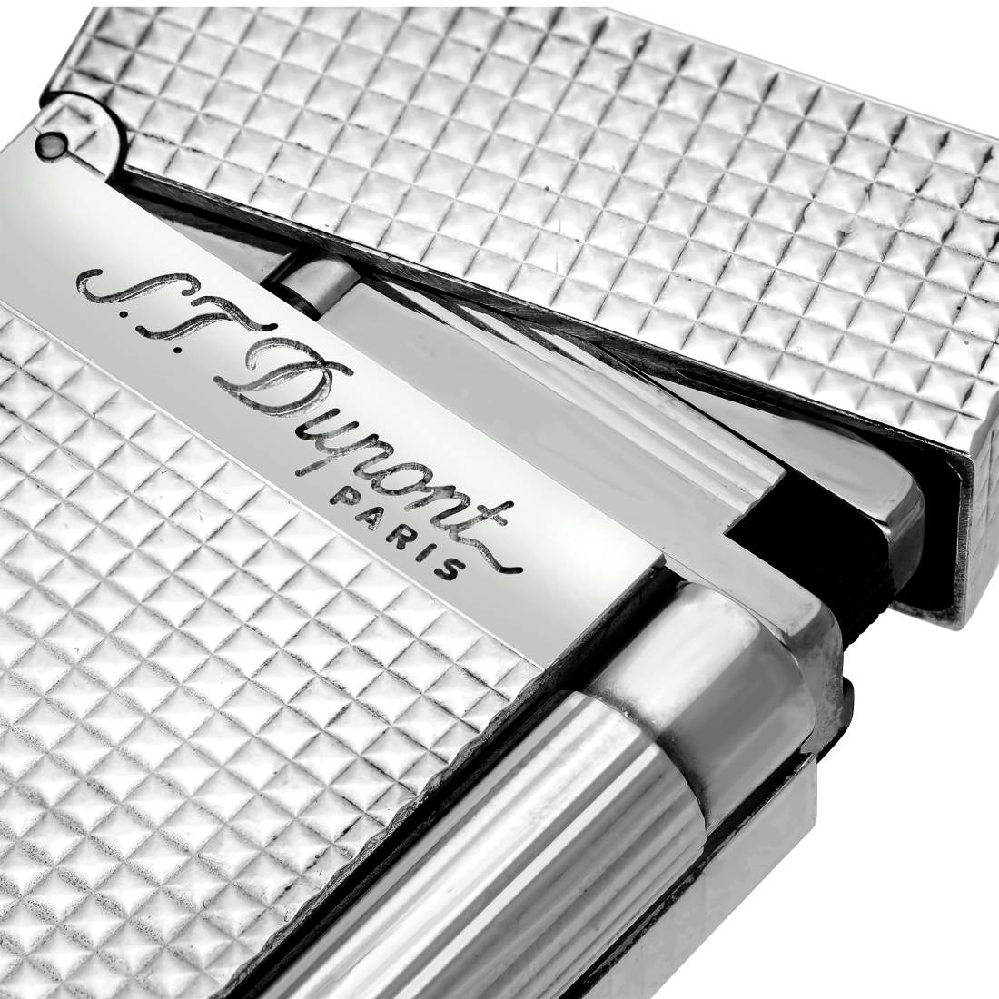 Produktbild: S.T. Dupont Ligne 2 silber Carrè 16184 Ausschnitt