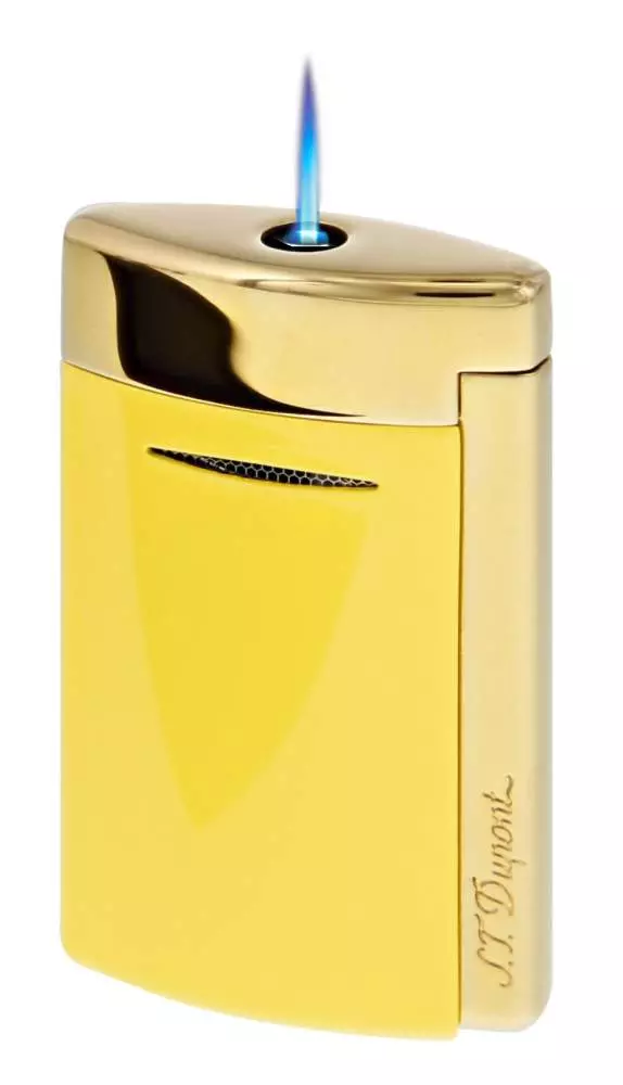 S.T. Dupont Feuerzeug MiniJet 3 Vanilla gelb Jetflamme