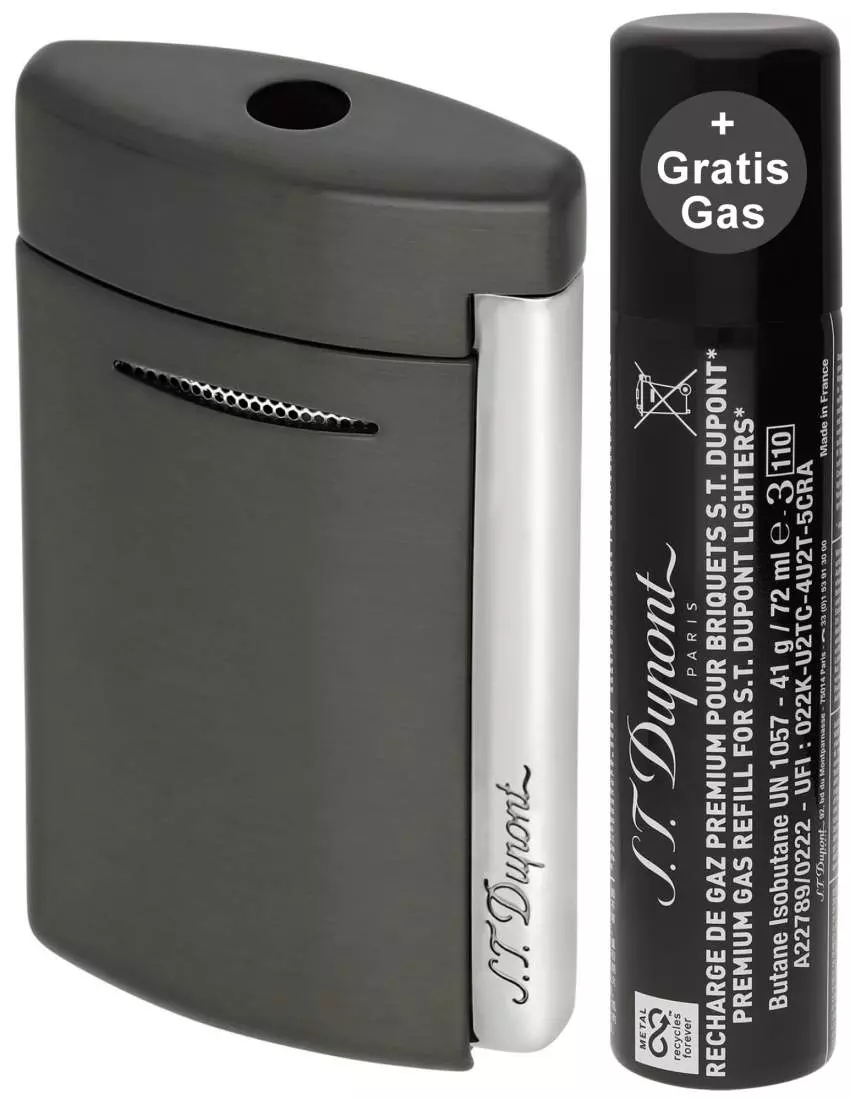 Artikelbild: S.T. Dupont Feuerzeug MiniJet 3 gun metal 010888 Produktbild: S.T. Dupont Feuerzeug MiniJet 3 gun metal 010888