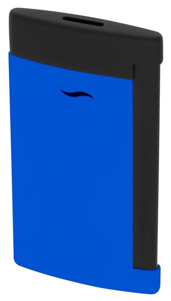 S.T. Dupont Feuerzeug Slim 7 Fluo blau schwarz