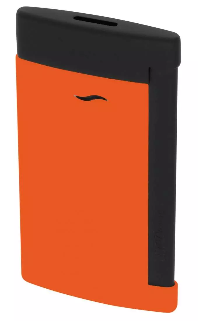 Produktbild: S.T. Dupont Feuerzeug Slim 7 Fluo orange schwarz