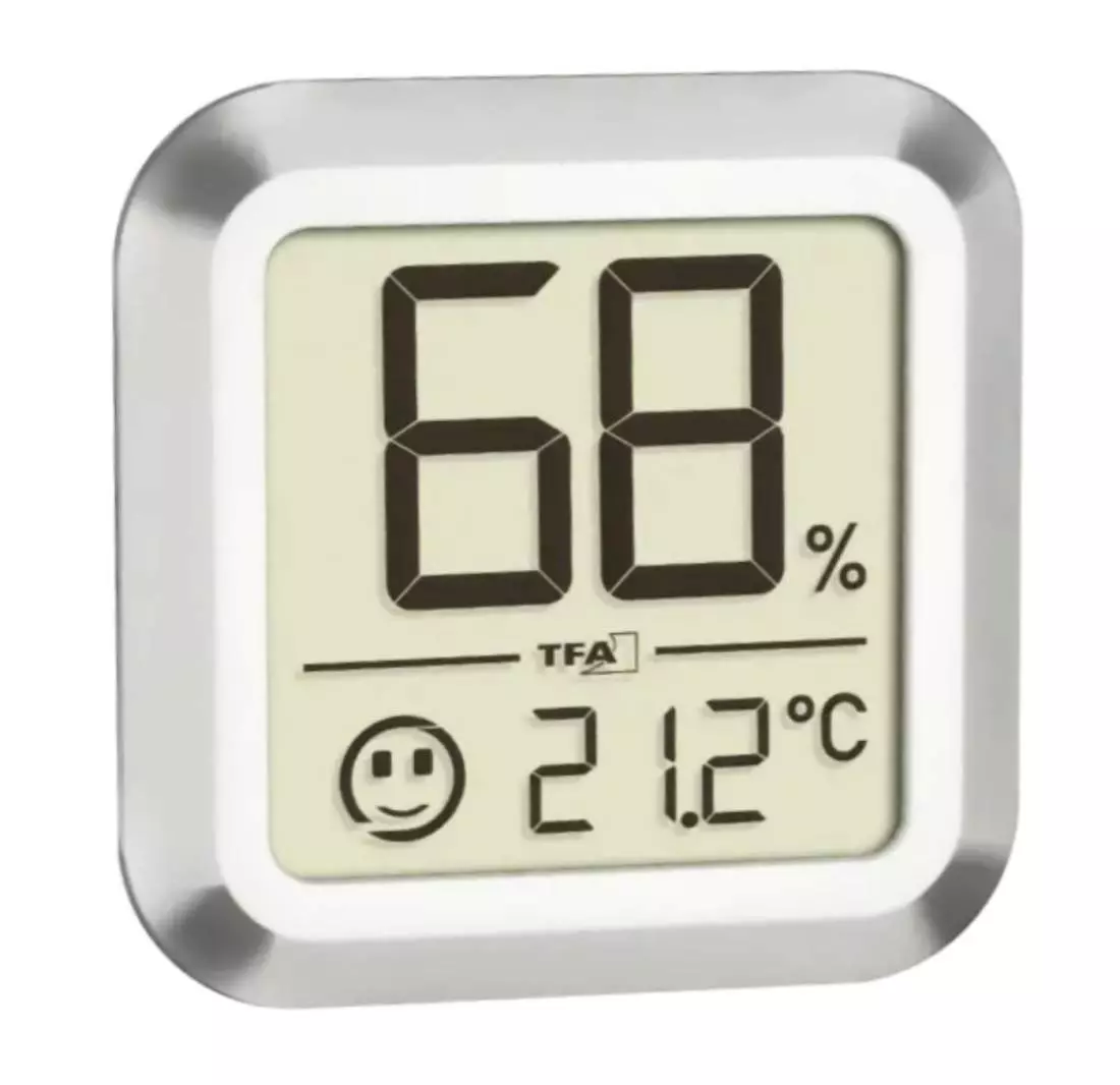 Produktbild: Angelo Humidor 3 Sichtfenster rotbraun Hygrometer