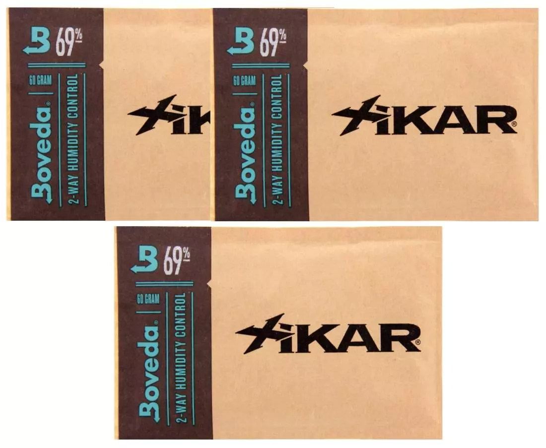Produktbild: Xikar Boveda Set 3x Humidipak 2-way Humidifer groß 69%