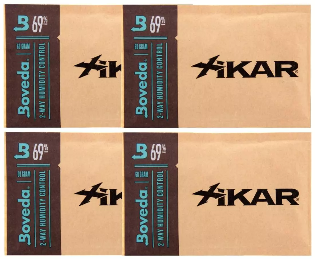 Produktbild: Xikar Boveda Set 4x Humidipak 2-way Humidifer groß 69%