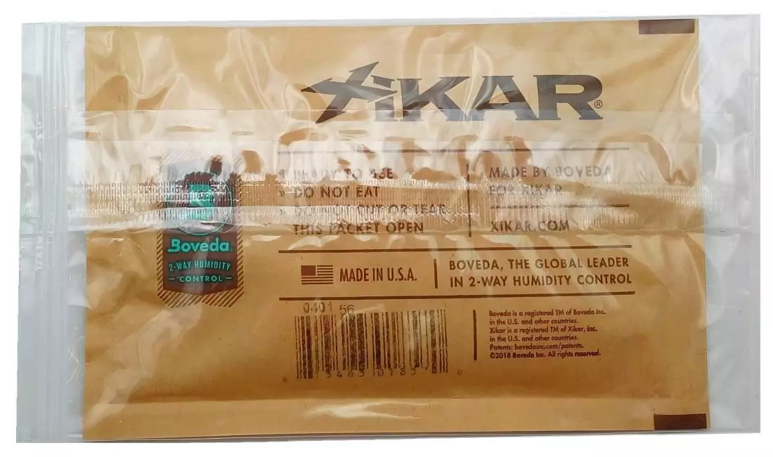 Produktbild: Xikar Boveda Humidipak 2-way Humidifer groß 69% Rückseite