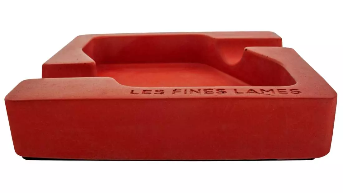 Produktbild: Les Fines Lames Dyad Red Zigarrenascher seitlich
