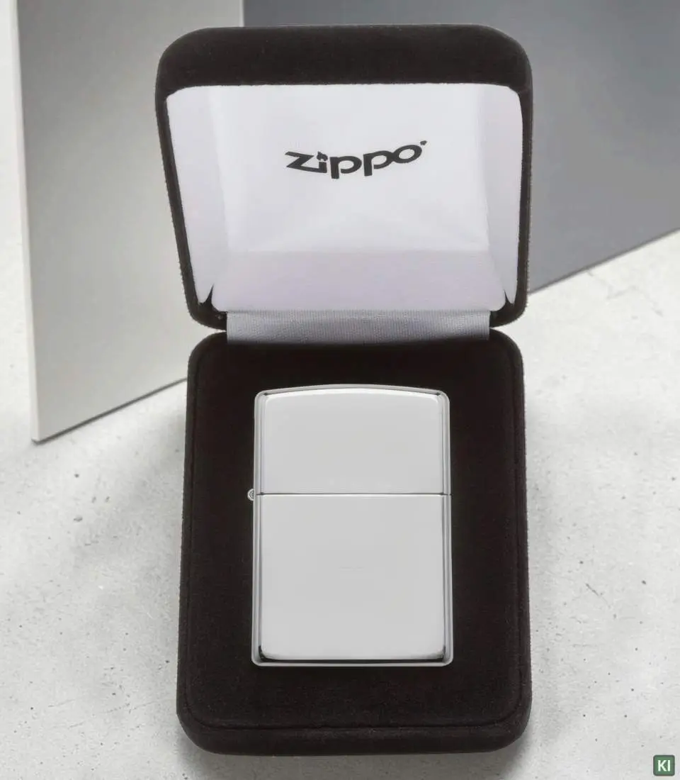 Produktbild: Zippo 60006080 High Polish Sterling Silver Armor Case Geschenk-Verpackung