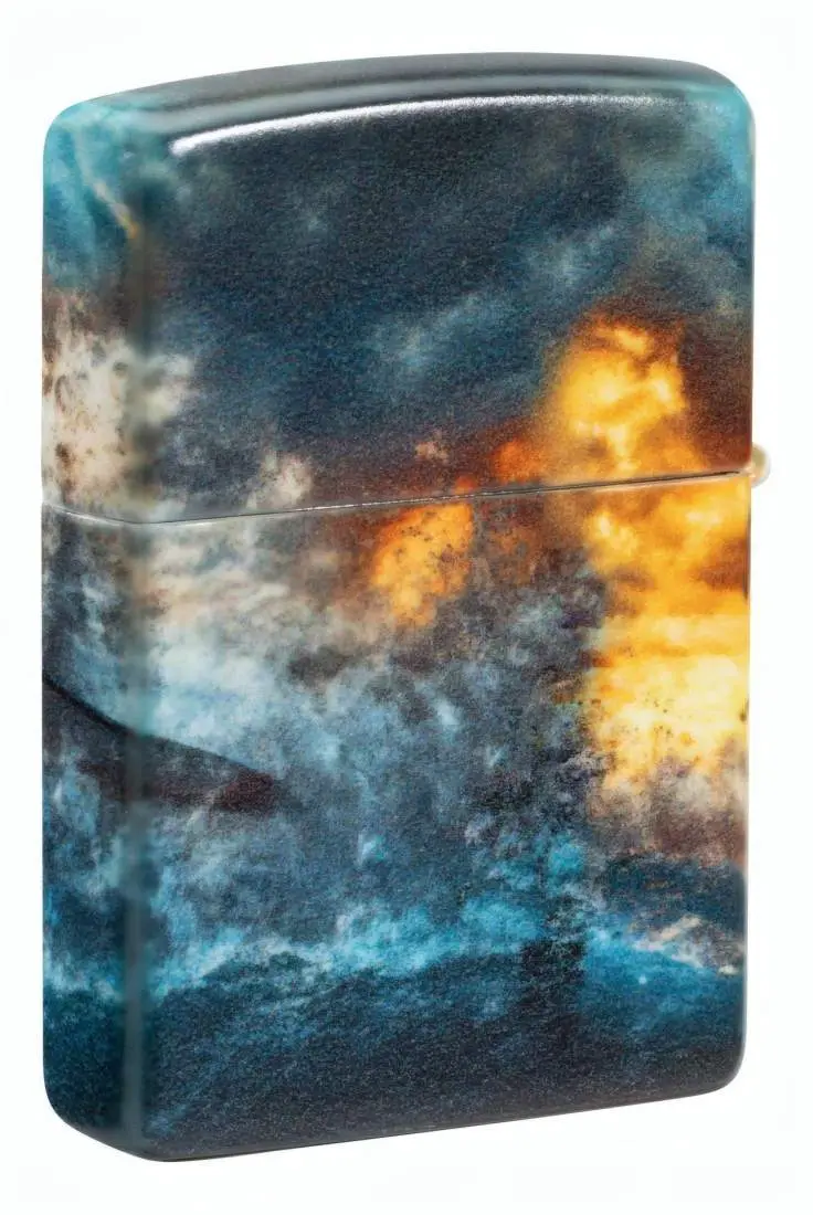 Produktbild: Zippo 60007819 Shark Jump Hai Angriff 540° Color Rückseite