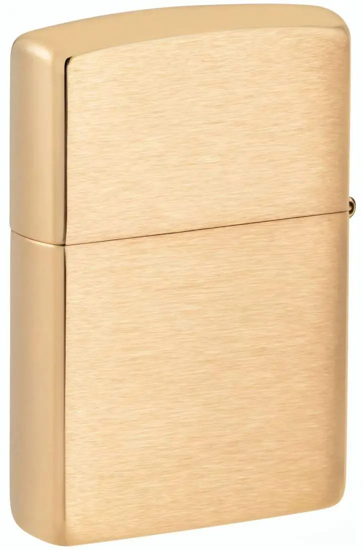 Produktbild: Zippo 60007820 Bull Stierlauf Brushed Brass Color Image Rückseite