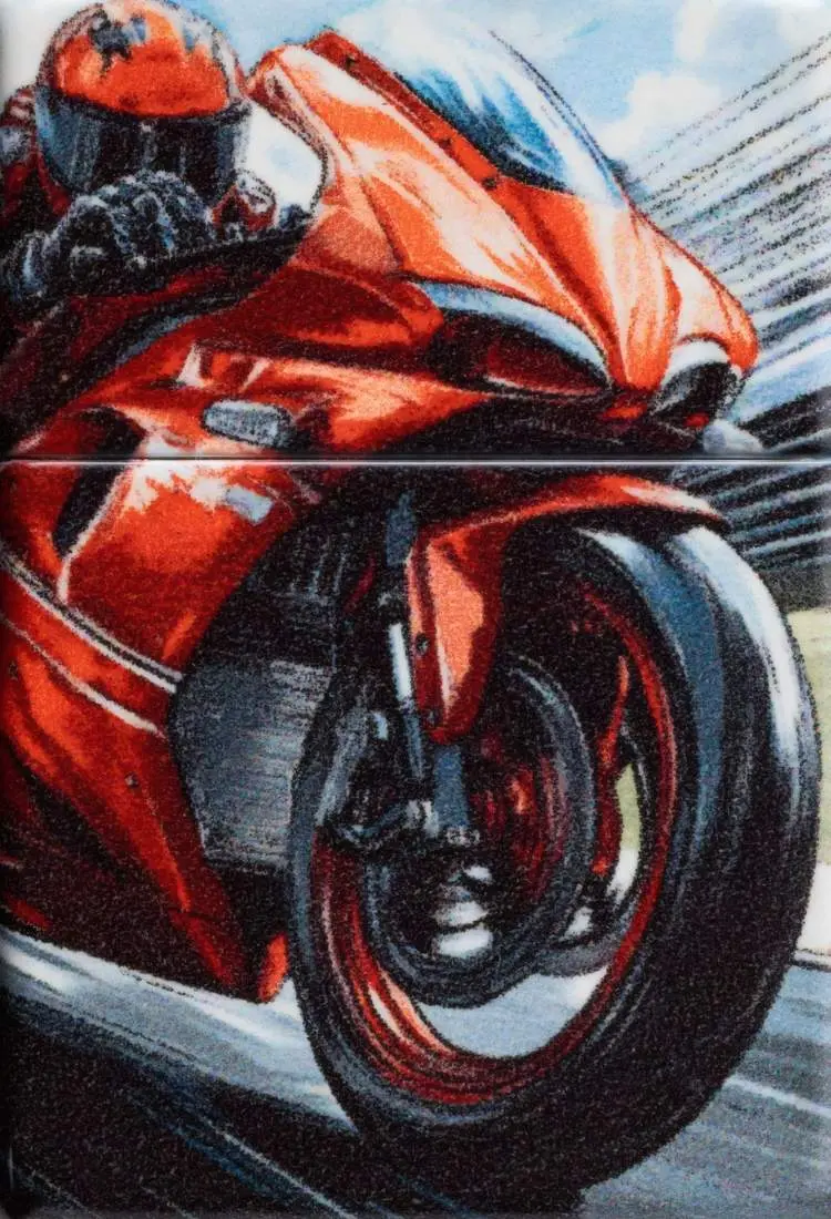 Produktbild: Zippo 60007823 Motorcycle Superbike 540° Color Frontausschnitt