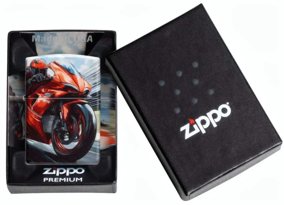Produktbild: Zippo 60007823 Motorcycle Superbike 540° Color Verpackung