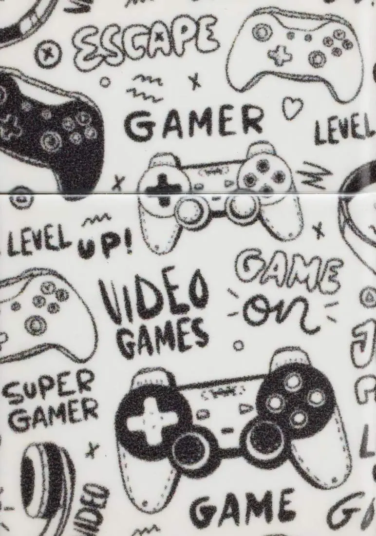 Produktbild: Zippo 60007827 Super-Gamer 540° Games Pattern 540° Matte Frontausschnitt