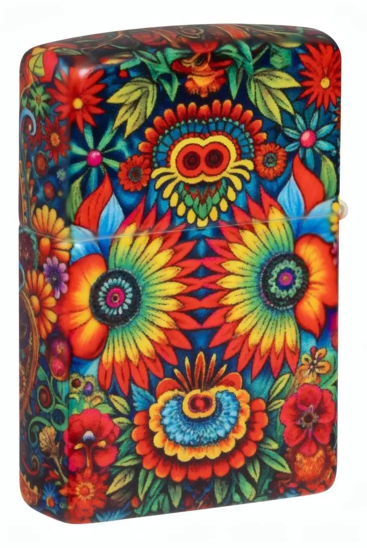 Produktbild: Zippo 60007846 Colorful Skull 540 Color Rückseite