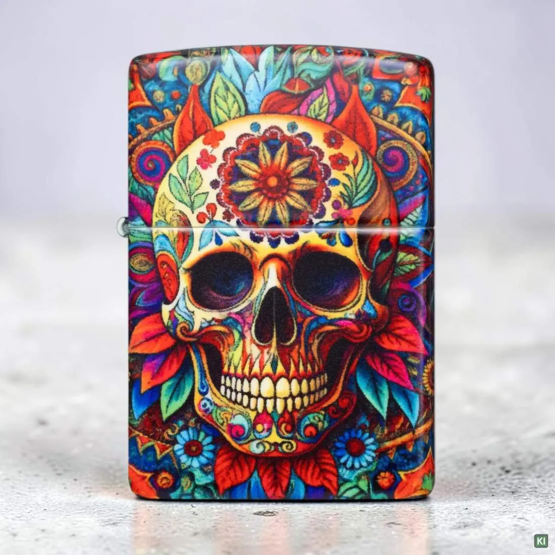 Produktbild: Zippo 60007846 Colorful Skull 540 Color Szene