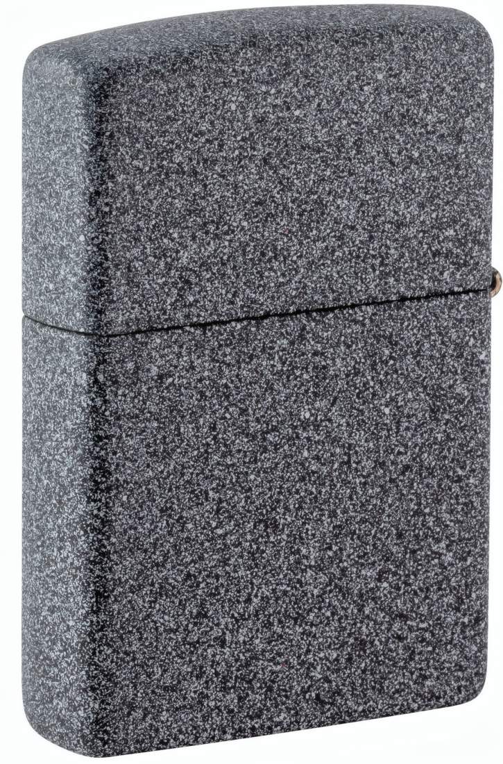 Produktbild: Zippo 60007935 Antique Label Black Crackle Laser Engrave Rückseite