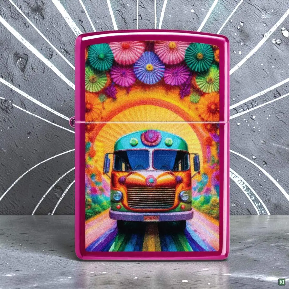 Produktbild: Zippo 60007849 Partybus Candy Raspberry Color Image Szene