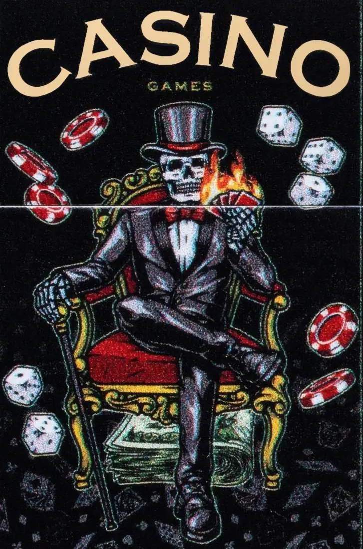 Produktbild: Zippo 60007862 Casino Games Frontausschnitt