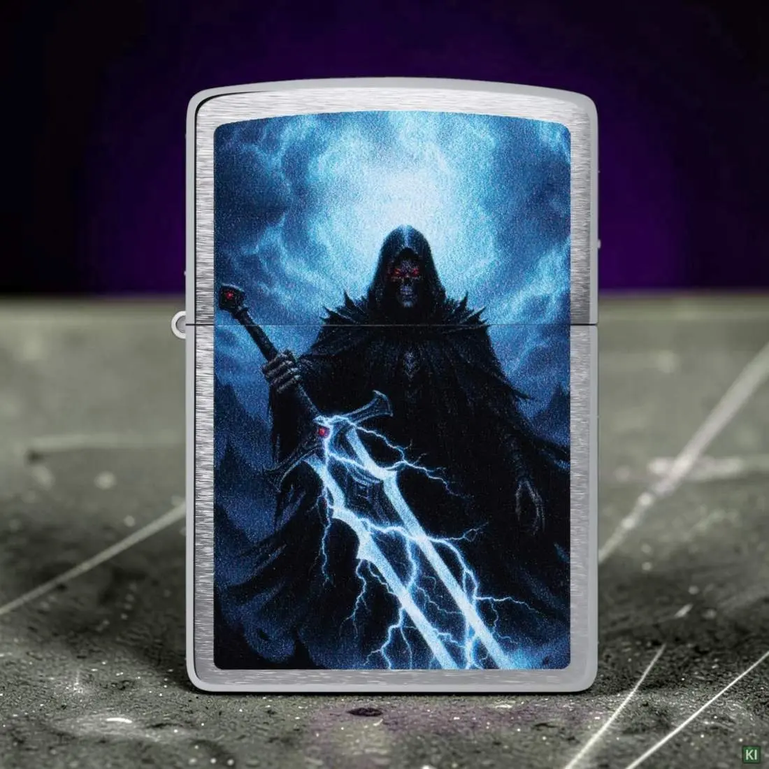 Produktbild: Zippo 60007863 Soul Reaper Brushed Chrome Szene