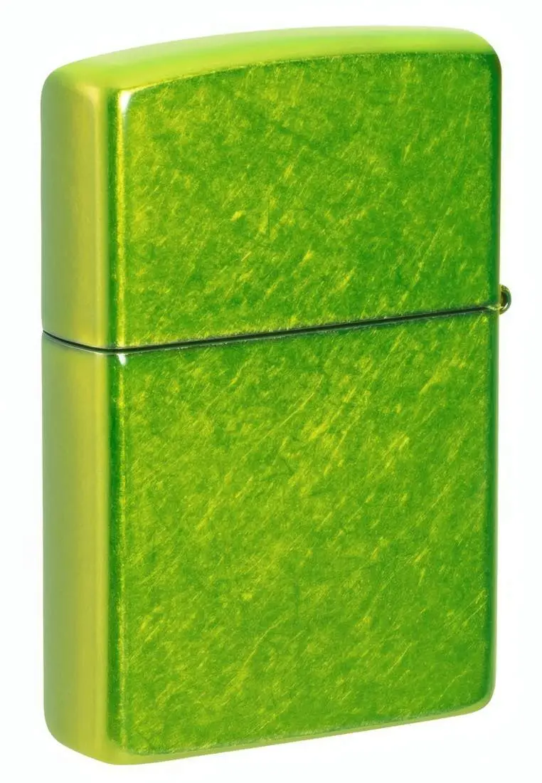 Produktbild: Zippo 60007864 Irish Skull Lurid mit grünem Totenkopf Rückseite