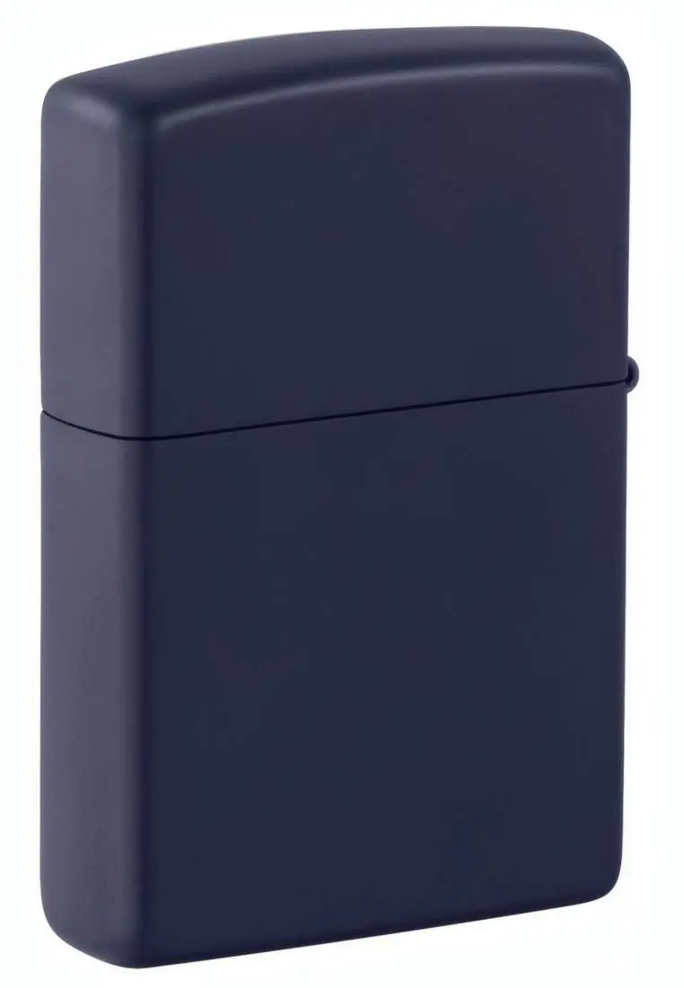 Produktbild: Zippo 60007894 Reaper Skull Navy Matte Black Light Rückseite