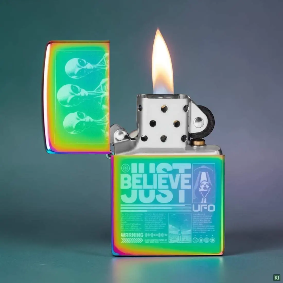 Produktbild: Zippo 60007915 Just Believe Multi Color Spectrum Szene