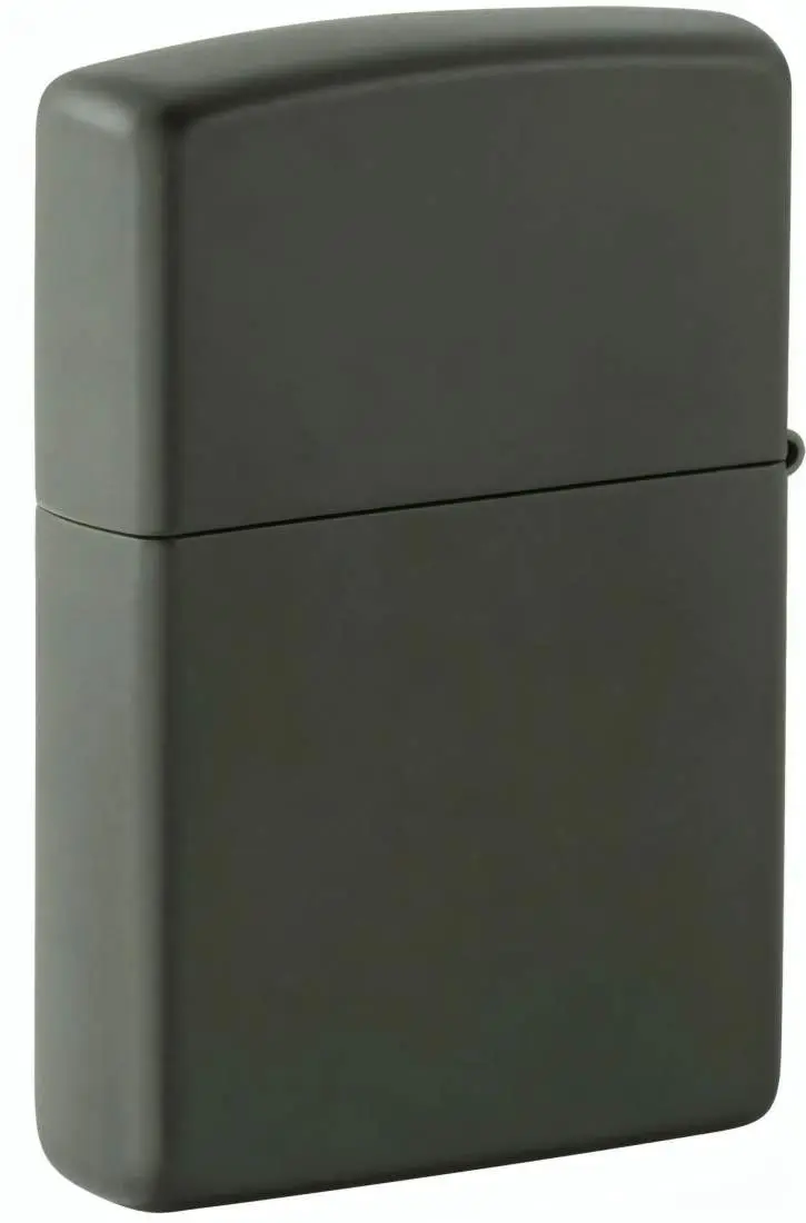Produktbild: Zippo 60007921 Deer Hirsche Green Matte Laser Engrave Rückseite