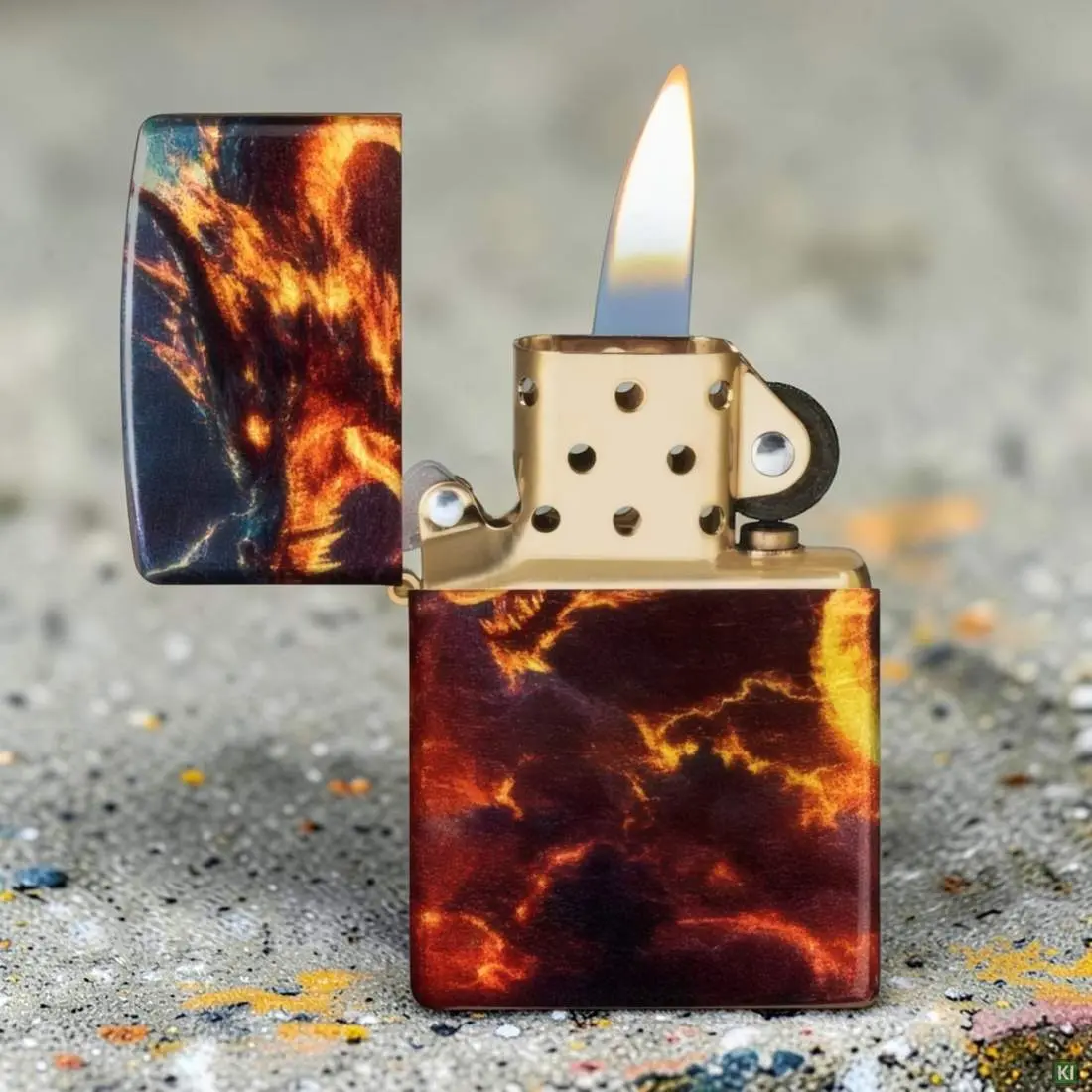 Produktbild: Zippo 60007924 Fire Dragon 540 Fusion Szene