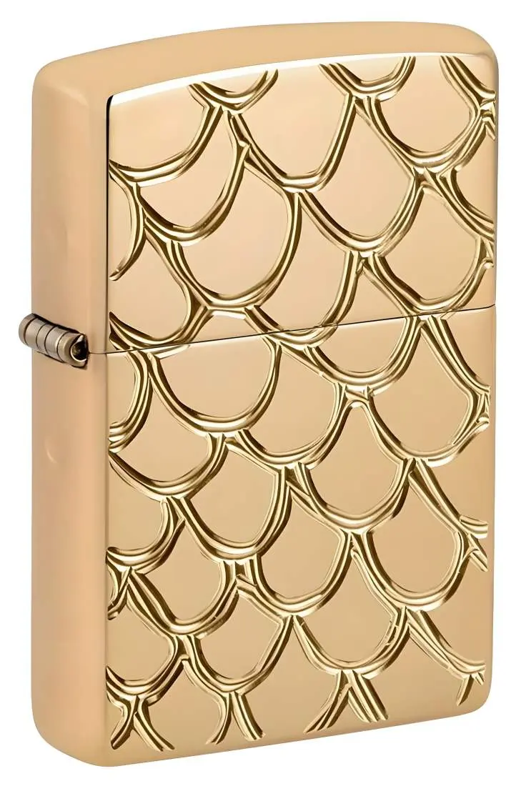 Produktbild: Zippo 60007927 Armor Case Deep Carved Snake Skin Feuerzeug