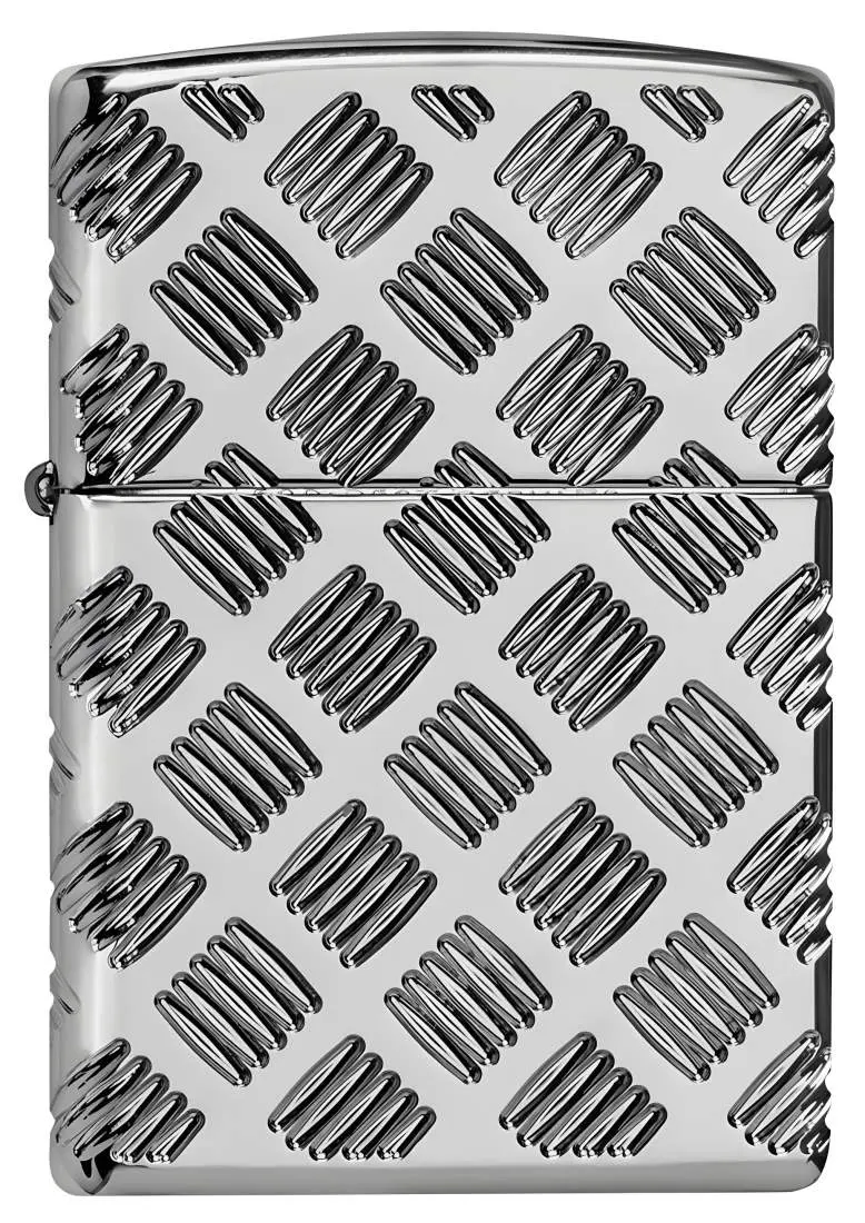Produktbild: Zippo 60007928 Armor Case Diamond Plate vorne