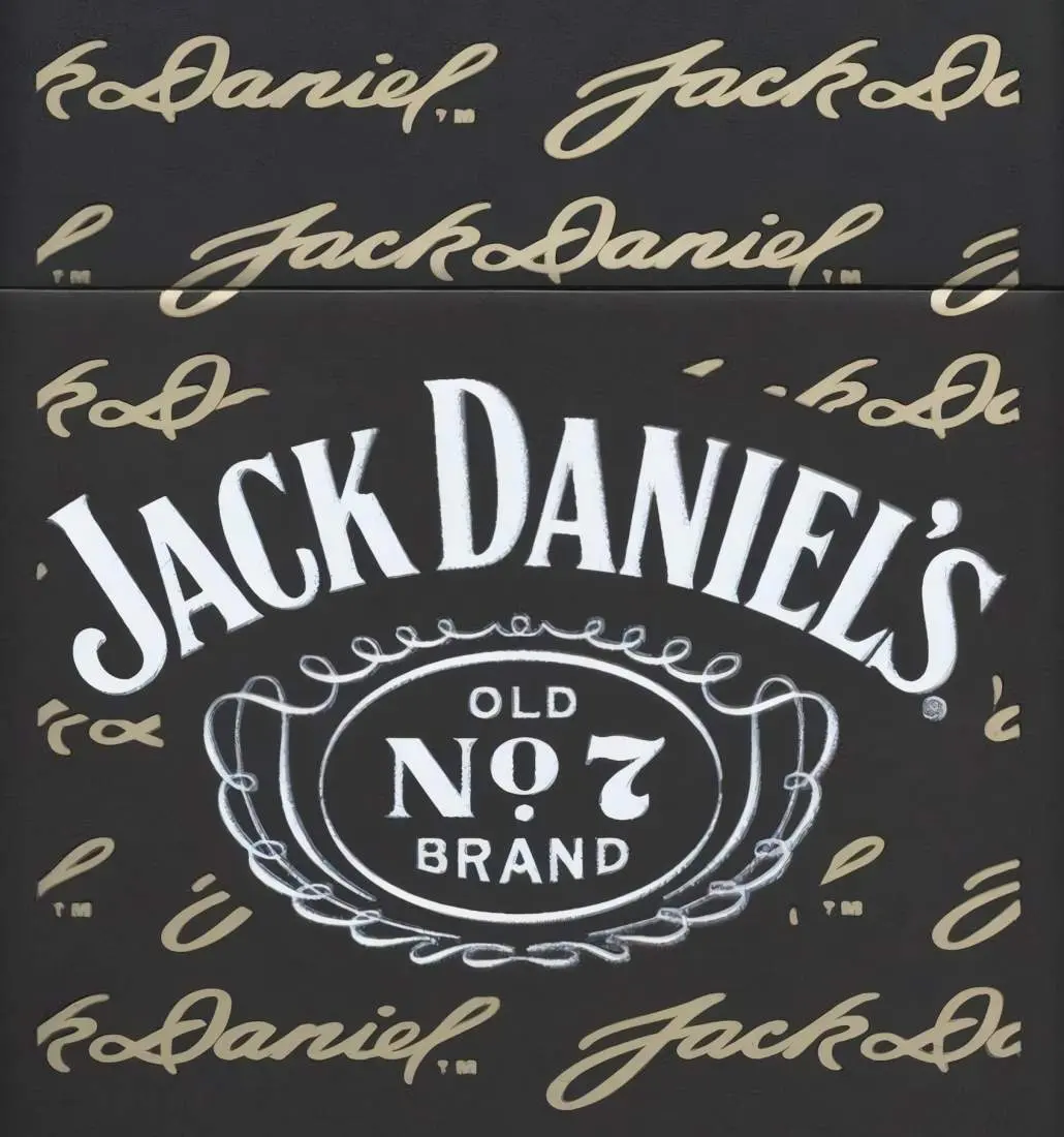 Produktbild: Zippo 60007940 Black Matte Jack Daniel’s Old No. 7 Frontausschnitt
