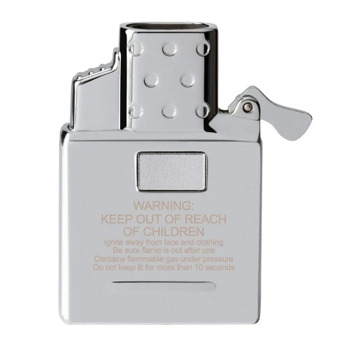 Produktbild: ZIPPO 2006816 Double-Flame Jet-Gaseinsatz mit Piezo-Zündung Rückseite