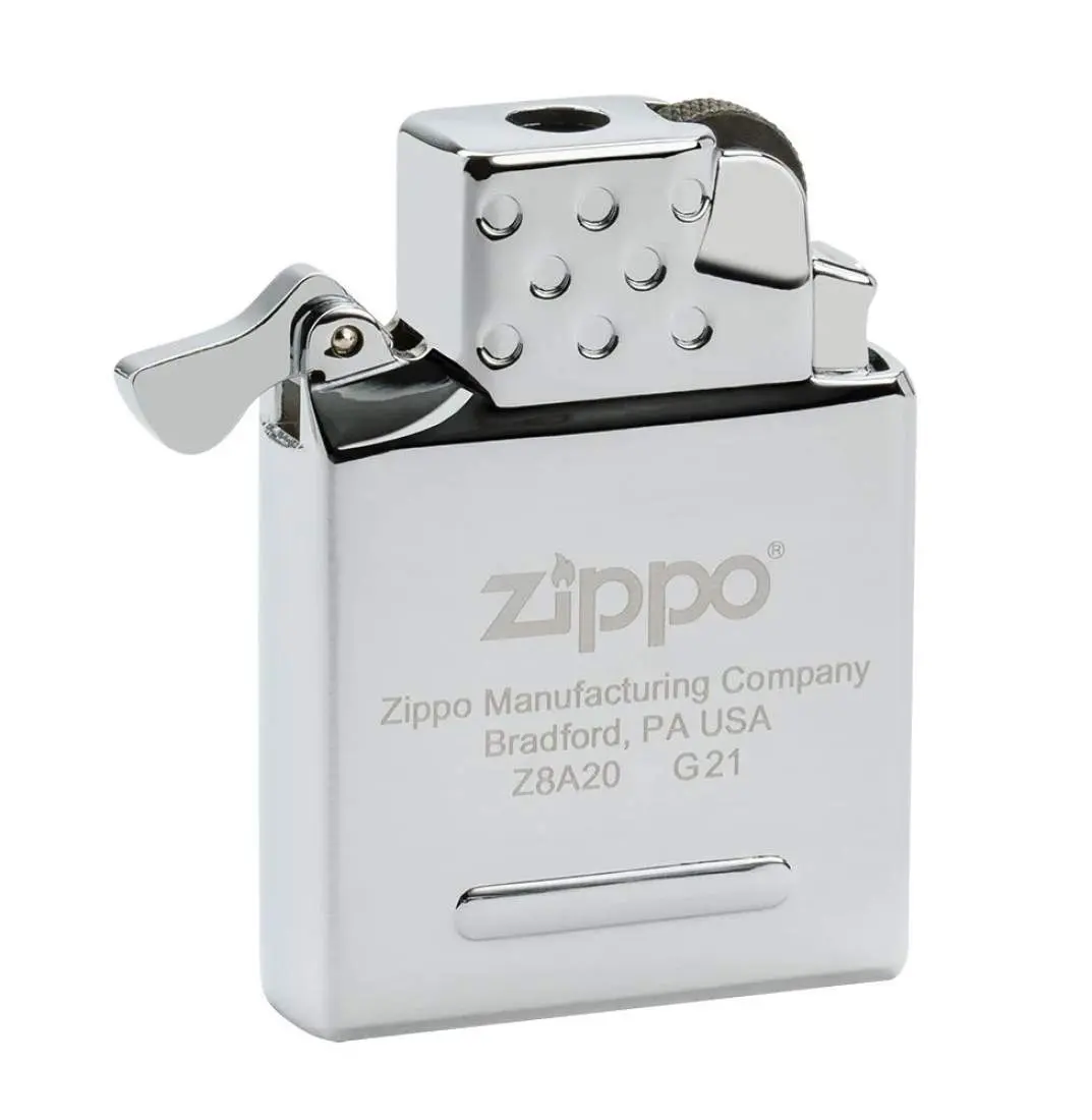 Produktbild: ZIPPO 65801 Yellow Flame Butan Gaseinsatz mit Feuersteinrad seitlich