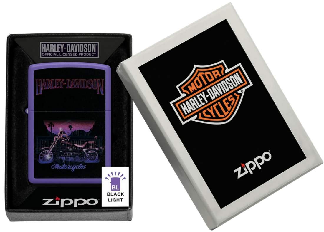 Produktbild: vidson Black Light Glow in the Dark Feuerzeug Verpackung