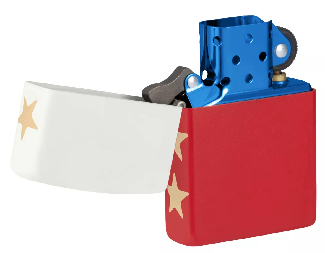 Produktbild: Zippo USA 250 Jubiläums-Sonderedition offen