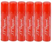 Produktbild S.T. Dupont Premium-Feuerzeug-Gas rot 6x75ml (129,78 EUR/1l)