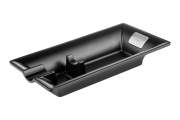 Produktbild Angelo Zigarrenascher Metall schwarz 1 Ablage 16x8x3cm