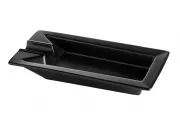 Produktbild Angelo Zigarrenascher Keramik schwarz matt modern 1Ablage 22x10x3cm