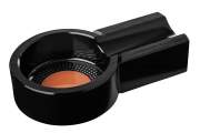 Produktbild Angelo Design Zigarrenascher Metall schwarz 1 Ablage 11x6x3cm