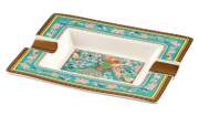 Produktbild Angelo Zigarrenascher New Bone China Keramik floral 2 Ablagen 20x17x3cm