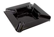 Produktbild Angelo Zigarrenascher Keramik schwarz glänzend 4 Ablagen 22x22x5cm