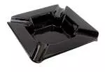 Angelo Zigarrenascher Keramik schwarz glänzend 4 Ablagen 22x22x5cm