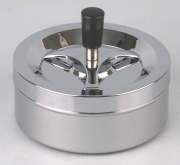 Produktbild Drehascher chrom-silber metallic 14cm