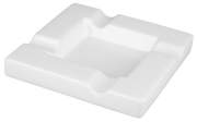 Produktbild Design Zigarrenascher Keramik weiß 4 Ablagen 20x20x4cm