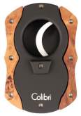 Produktbild Colibri Cut-Wood dunkelbraun Zigarrenschneider mit silikonbeschichteten Klingen