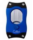 Colibri S-Cut / Easy Cut Zigarrencutter blau schwarz 26mm Schnitt