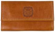 Produktbild Original MR Drehertasche Muladhara Chakra Leder hellbraun 15,5cm