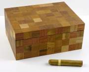 Produktbild Angelo Humidor Echtholz kariert