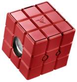 Produktbild Colibri Heritage Cube rot Tisch Cutter Fünf-in-Eins Zigarrenabschneider