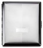 Produktbild Zigarettenetui Jean Claude Nickel mit diagonalen Linien 18er