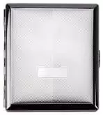 Produktbild Zigarettenetui Jean Claude Nickel mit diagonalen Linien 18er